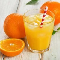 Fresh orange juice